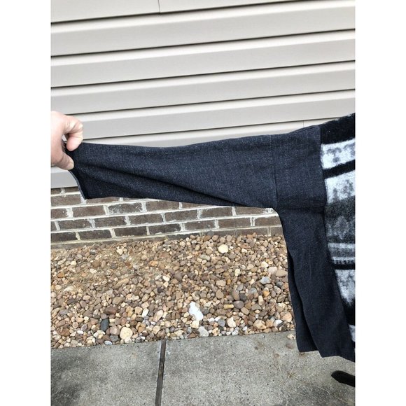 Vintage Havana Wool Blend Poncho Oversize‎ Top Size Medium Western Look Womens - Picture 4 of 9